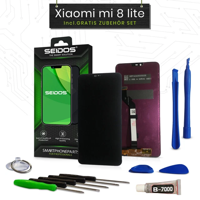 Display für Xiaomi mi 8 LITE Full HD Bildschirm Touch Screen Schwarz