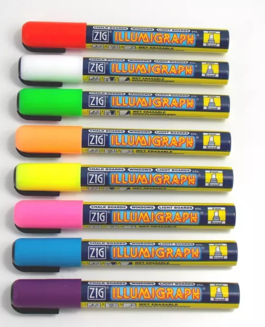 Illumigraph Kreidemarker Tafelstift Flüssigkreide 2-6 mm Spitze - Farbe wählen!