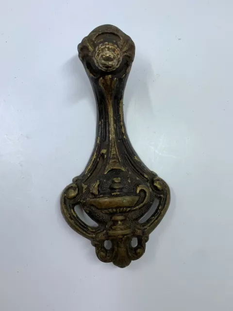 Antique Painted Cast Iron Wall Sconce light fixture arm Art Deco Aladdin's lamp