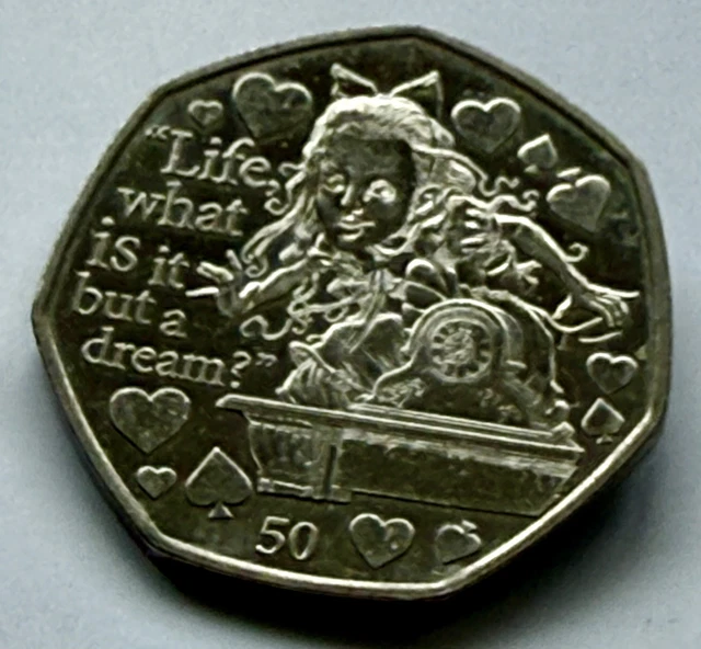 ALICE IN WONDERLAND 50p - Life What Is It But A Dream £2.22 - PicClick UK