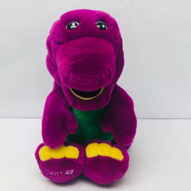 VINTAGE BARNEY THE Purple Dinosaur Plush Character Toy 1992 Lyons Group ...
