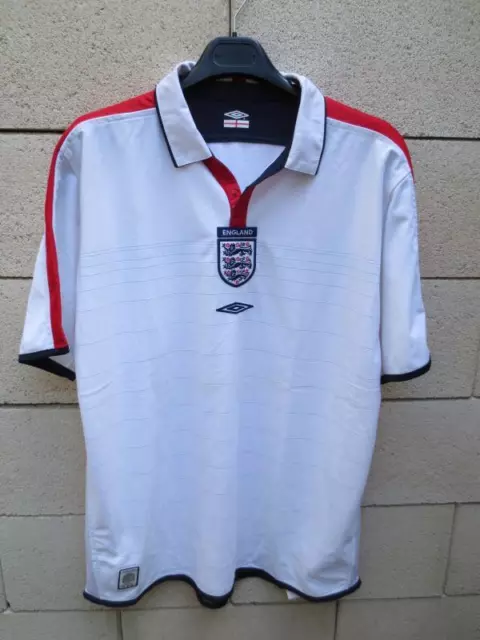 VINTAGE Maillot ANGLETERRE Umbro shirt ENGLAND collection L