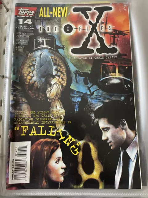 The X-Files Vol 1 #14 Topps Comics 1996 "Falling"