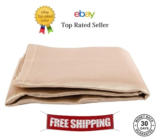 WeldForce 6-Feet x 8-Feet Heavy-Duty Fiberglass Fire-Retardant Welding Blanket..