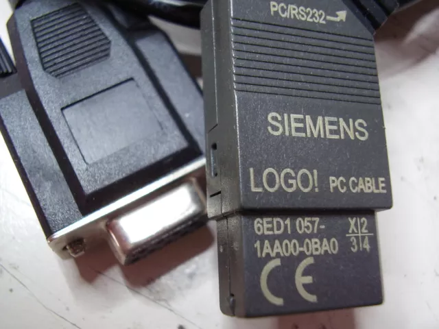 Siemens Logo! Pc-Cable, 6Ed1 057-1Aa00-0Ba0