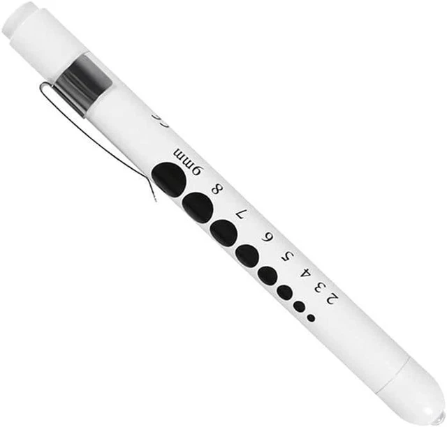 Aokin Medical Pen Light for Nurse Doctor, Reusable LED Medical Penlight with and