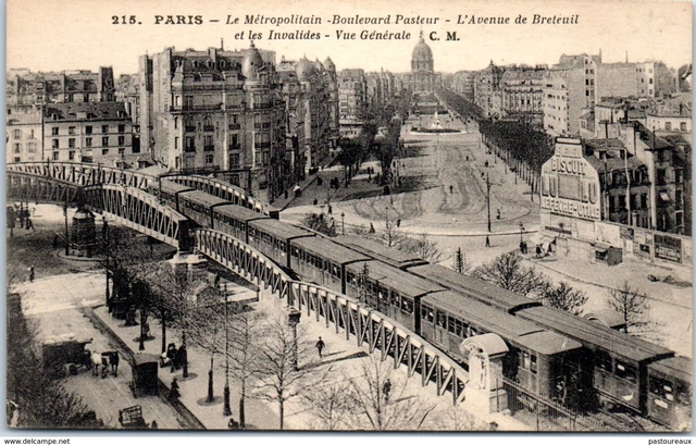 75 PARIS - L'avenue de Breteuil et les Invalides PAST/5220