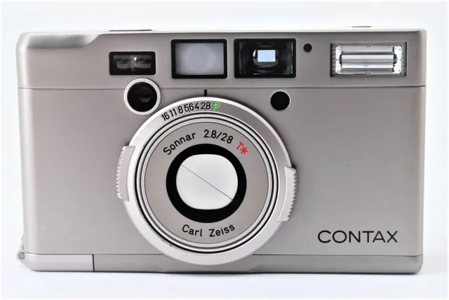[APS Film Camera] [Mint] Contax Tix Carl Zeiss 28mm f2.8 Point＆Shoot From JAPAN
