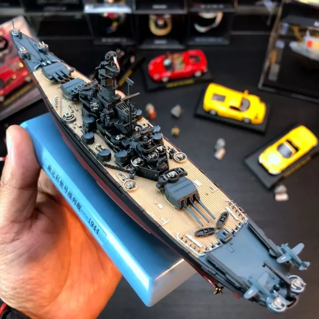 1/1000 Scale USS South Dakota Battleship - 1944 Metal + Plastic Parts Model gift