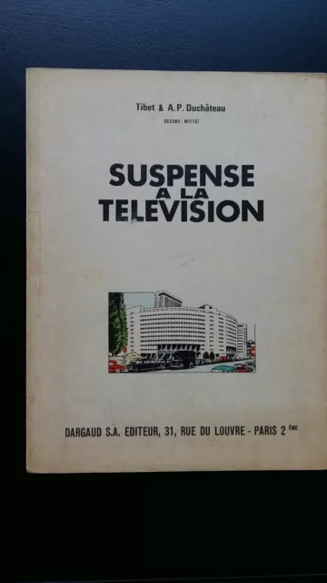 Ric Hochet Album de représentant Suspense à la Télévision EO rarissime