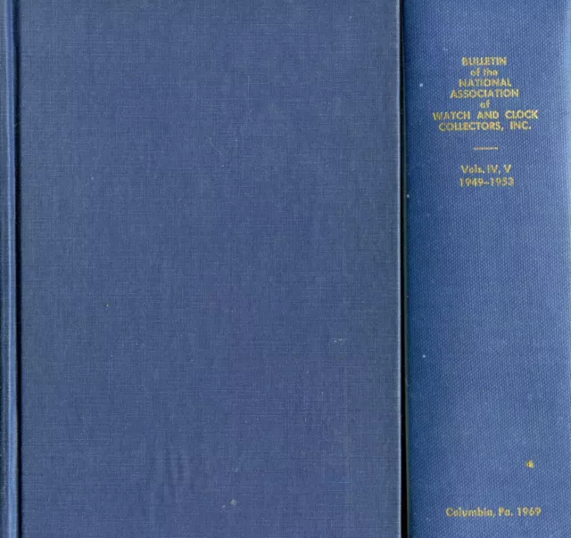 Antique Watch Clock Reference - History Mechanisms Tech Info Etc. / 990-Pg Book