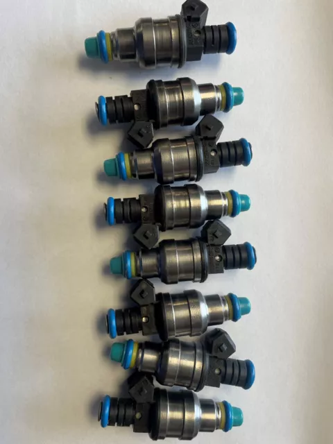 High Performance  Fuel Injectors , Set of 8, 58lbs Flow Rate