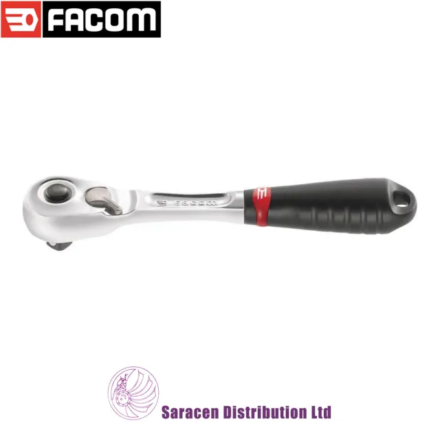 Facom 1/2" Drive Maintenance Free Dust-Proof Pear Head Locking Ratchet - Sl.171