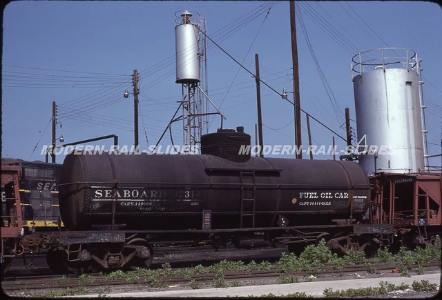 Original slide: Freight car: SAL Seaboard Air Line 073141 tank car