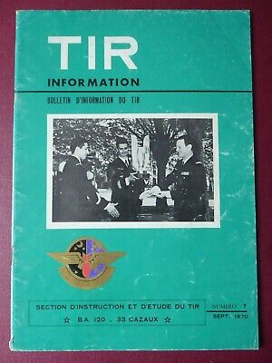TIR 22 ARMEE AIR SIET BA 120 CAZAUX MISSILE AIR-AIR ROQUETTE BRANDT BAT 