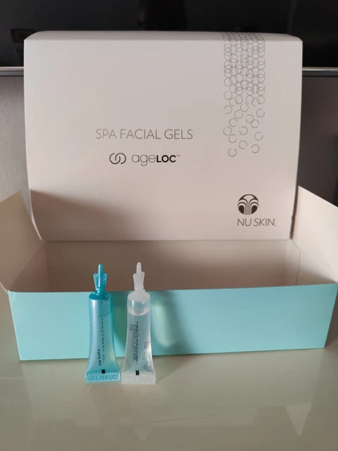8 Paires Gels Faciaux Galvanic Spa AgeLOC NuSkin - Soin Anti-Âge - Neuf