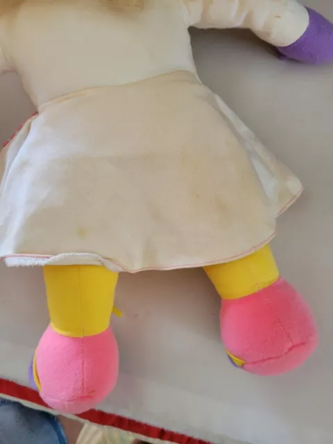 1990 Jim Henson  Miss Piggy  Doctor  Dress Me Plush Doll  Mattel Arco 5