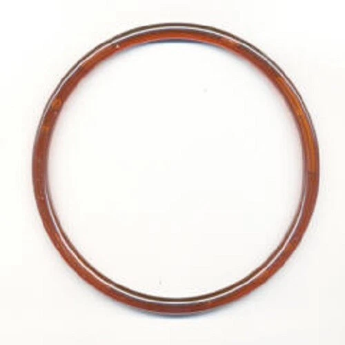 1 x Pair 12.7cm Round Glitter Plastic Bag Handles,Macrame Rings,Dreamcatcher's