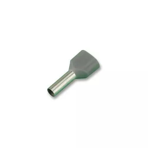 9037380000 Weidmuller Ferrule, Twin Entry, 0.5mm