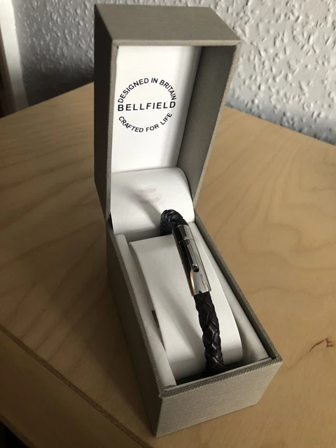 Bellfield leather best sale bracelet