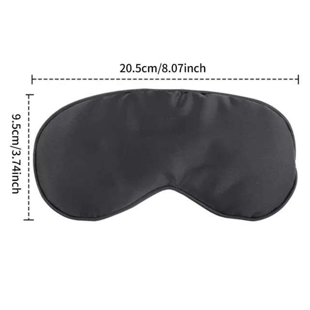 Nap Comfortable Sleep Eye Cover Gift Blackout Blindfold With Adjustable Strap