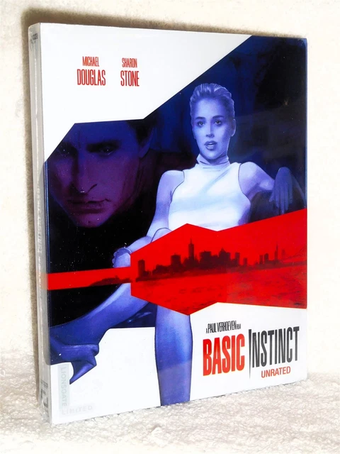 BASIC INSTINCT (4K/BLU-RAY, 2025 STEELBOOK) crime Michael Douglas ...