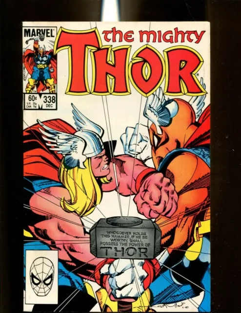 Thor #338 (Marvel 1983) 2nd Appearance and Origin of Beta Ray Bill - NM/MT (9.8)