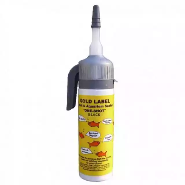 Gold Label Underwater One Shot Sealant, Fish-Safe Sealant Pond & Aquarium Sealer