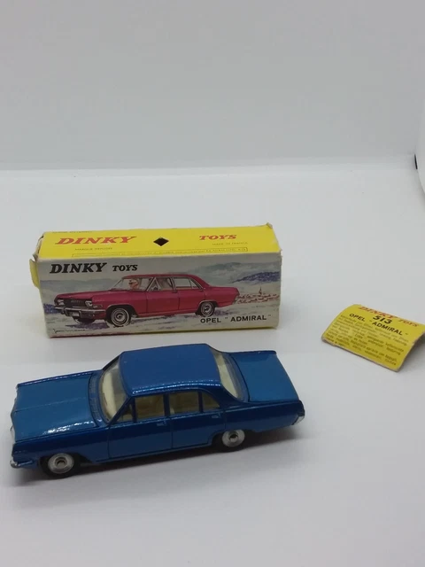Dinky Toys - 1:43 - Opel Admiral - No 513 fabriqué en - Catawiki