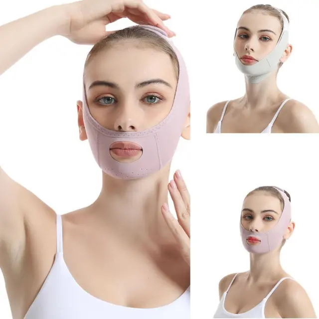 FACE SLIMMING BANDAGE Reusable Face Slimming Bandage V Line Face Shaper New  X1 $ $9.36 - PicClick AU