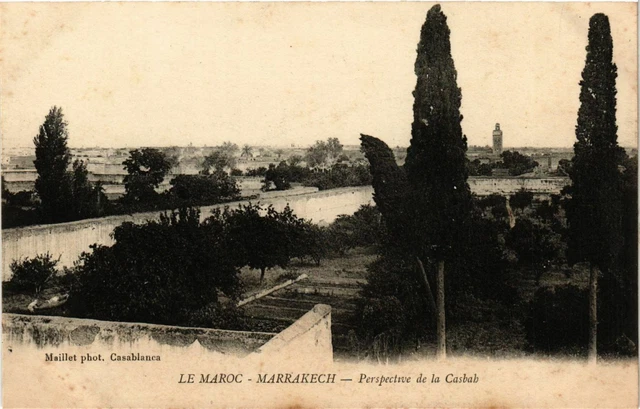 CPA AK Marrakech - Casbah Perspective MOROC (963631)