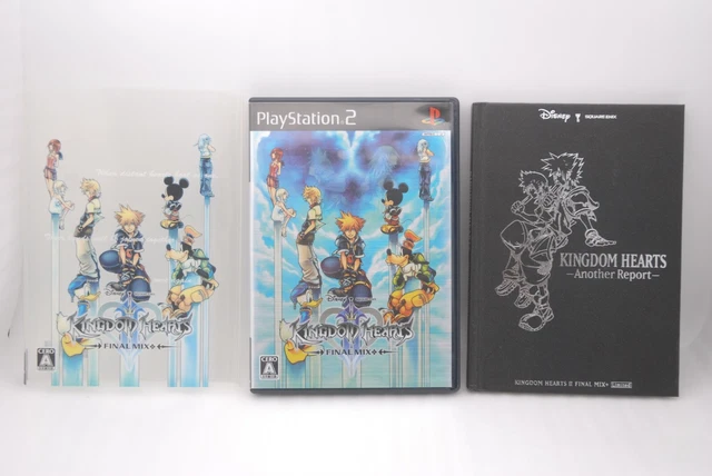 PLAYSTATION2 COEURS DE Royaume II Final Mix + W/Coffret & un Autre Rapport Japon EUR 55,07