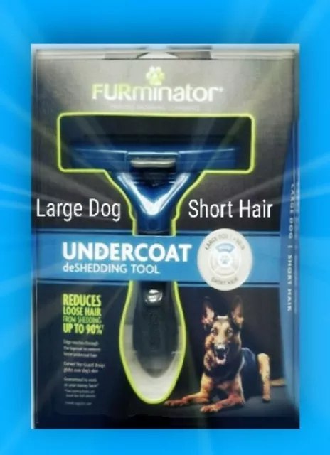 FURminator Undercoat deShedding Tool FOR Large Dog Short Hair NIB