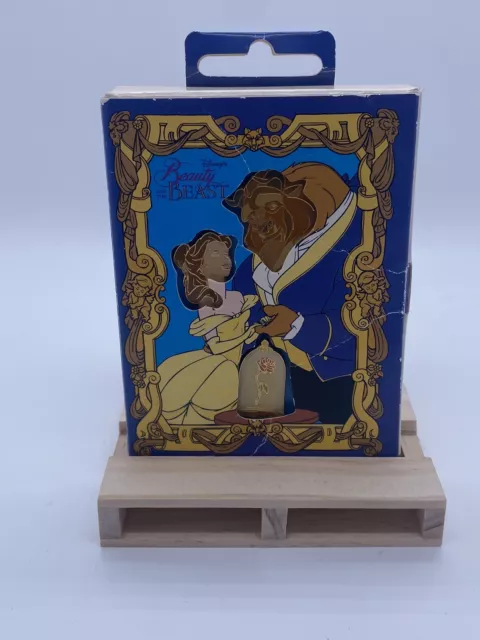 Disney Store Beauty and the Beast Belle Enchanted Rose Storybook Vol 6 Pin Set