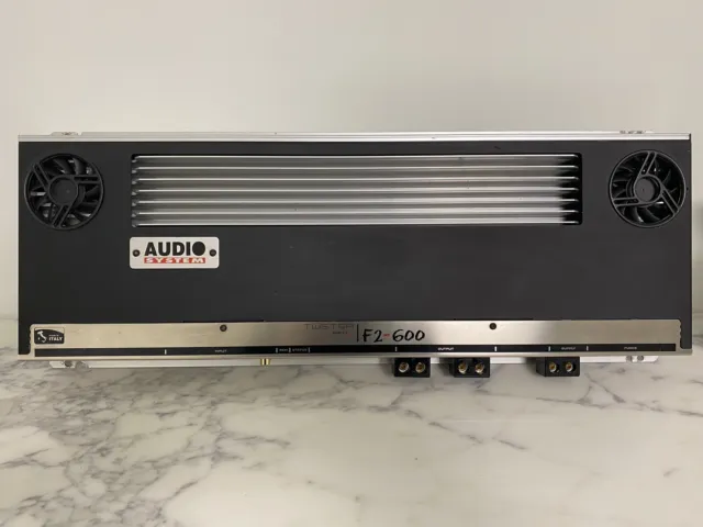 Amplificatore Audiosystem-F2 600-2 Canali Classe A B 2X460 Watt Rms  Auto/Hi-Fi