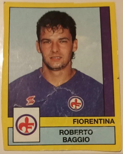 ROBERTO BAGGIO 1985 1986 FIORENTINA Card NO PANINI produzione amatoriale EUR 2,99 - ES