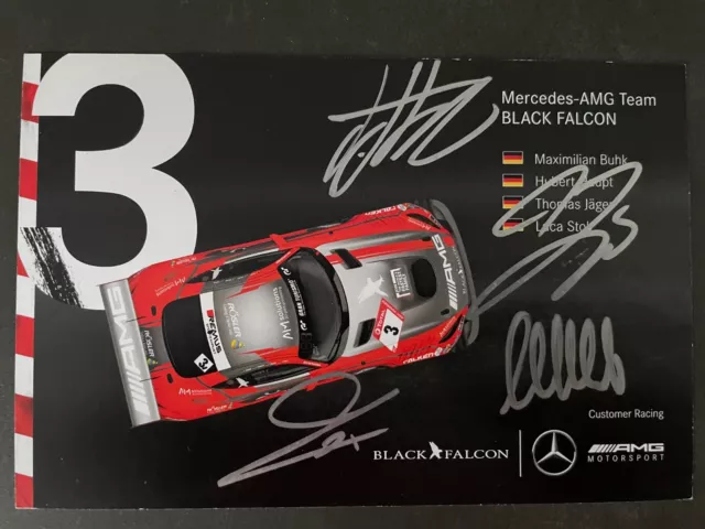 Mercedes AMG GT3 Black Falcon Buhk-Haupt-Jäger-Stolz 24 Std Nürburgring 2019