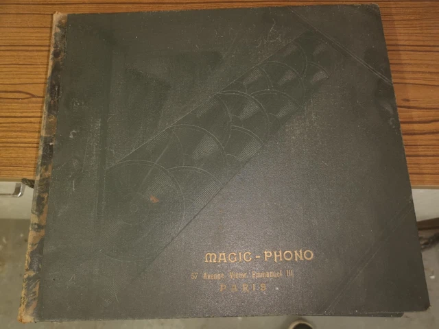 Gramophone mallette Thorens avec disques 78 tours Canton Genève