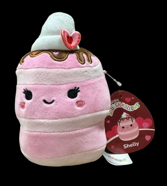 SQUISHMALLOWS 2024 VALENTINE Squad 5” Shelly the Strawberry Pancake