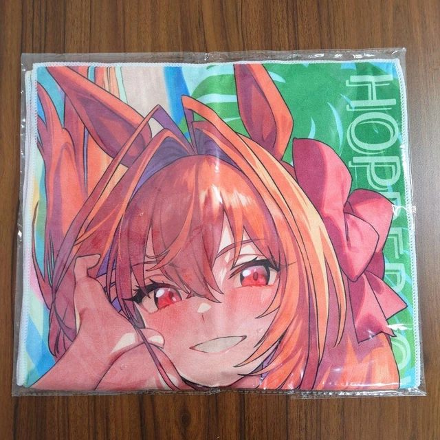 ウマ娘　C102限定　ダイワスカーレット　マイクロファイバーフェイスタオル UMA MUSUME C102 Limited Daiwa Scarlet Microfiber Face Towel