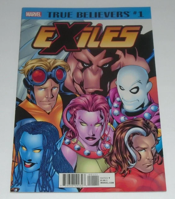 True Believers Reprint Exiles #1 NM Marvel Comics