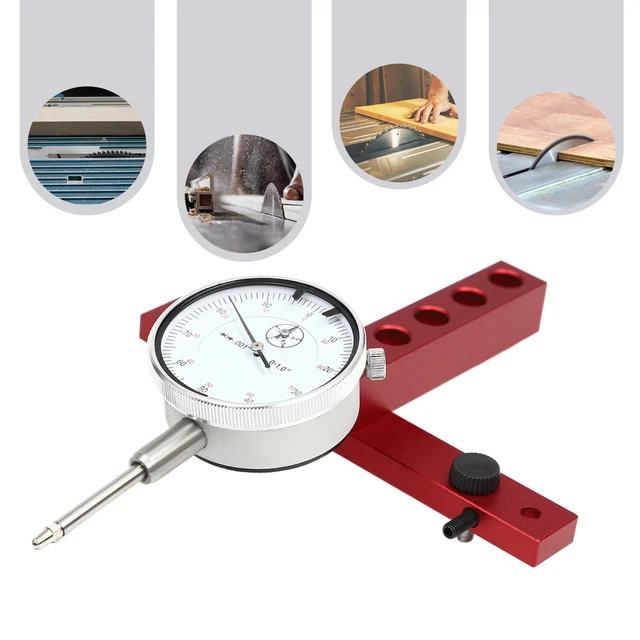 TABLE SAW DIAL Indicator Gauge Adjustable Dial Indicator Table Saw