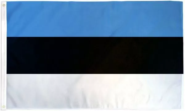 3x5 Estonia Flag Country Banner New Indoor Outdoor 100D