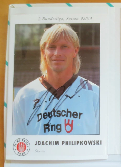 Anders Giske Autogrammkarte 1 FC Nürnberg 1987-88