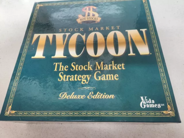 Stock Market Tycoon Hot Stocks Deluxe Edition: Strategy Board Game - Vida Games