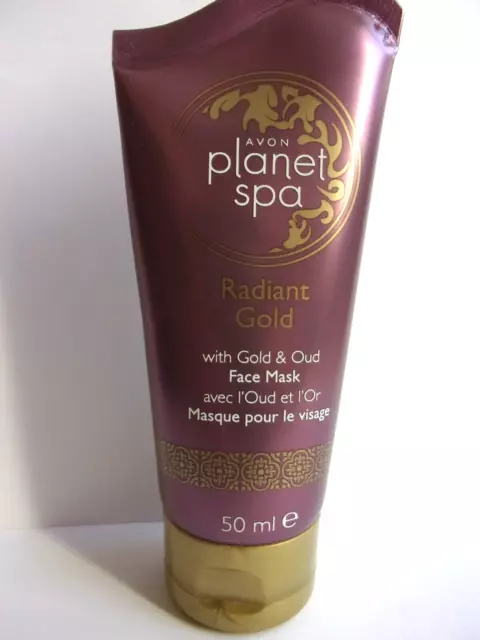 Masque pour le Visage avec l'Oud et l'Or AVON PLANET SPA Energisant Coup d'éclat