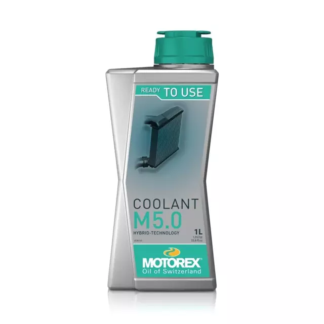 New MOTOREX Coolant Anti-Freeze M5.0 Ready to Use - 1 Litre MAFRU1