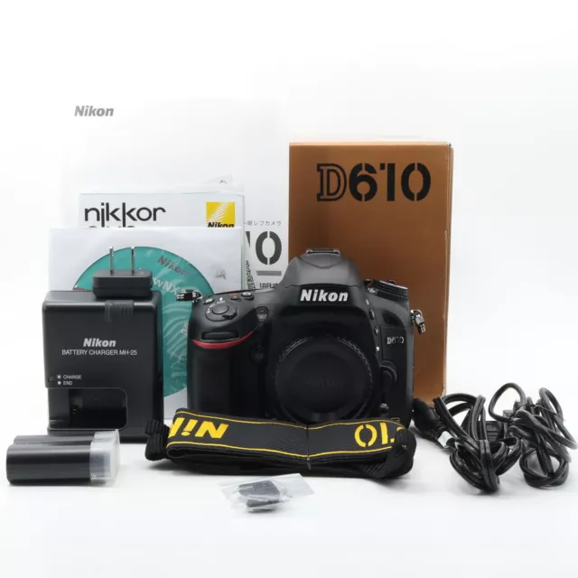 [Proche de l'état neuf] Appareil photo numérique Nikon D610 24,3 MP -...