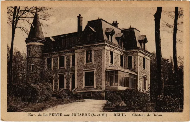 CPA REUIL-en-BRIE Chateau de Breau (1298981)