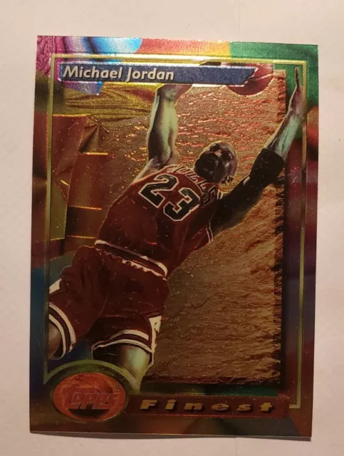 1993-94 Topps Finest Michael Jordan #1 Looks Mint+